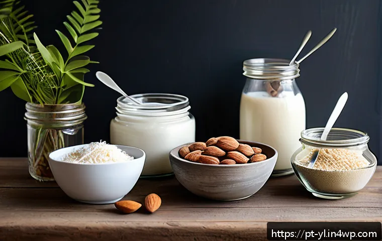저당 건강 디저트로의 전환 - A beautifully styled low carb dessert table featuring a variety of natural sweeteners and ingredient...
